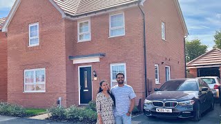 Our new build house in the UK  Radleigh Barratt homes  uk house tour in malayalam [upl. by Eenttirb953]