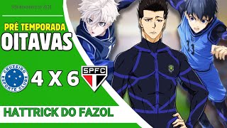 VIRADA DO SÃO PAULO  PRÉ TEMPORADA CRUZEIRO VS SÃO PAULO  CHAVE 1 [upl. by Finbur811]