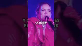 Karol G  Dices Que Te Vas Lyrics [upl. by Haziza]