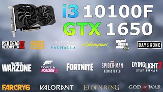 i310100F  GTX 1650  21 Games Tested  is it still a good build in 2022 [upl. by Veneaux]