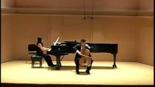 Sarasate Zigeunerweisen transcribed for cello [upl. by Bronder]