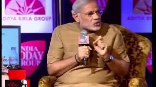 QampA session with Narendra Modi at India Today Conclave 2013 [upl. by Muhcan]