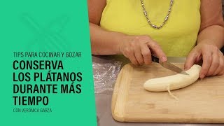 ► ¿CÓMO CONSERVAR PLÁTANOS MADUROS ¡No los tires APLICA ESTE TIP [upl. by Elwin183]