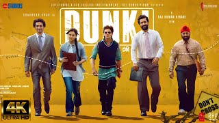 Dunki  FULL MOVIE 4K HD FACTS  Shahrukh khan Taapsee Pannu Rajkumar Hirani Vicky Kaushal Boman [upl. by Nytsirc]