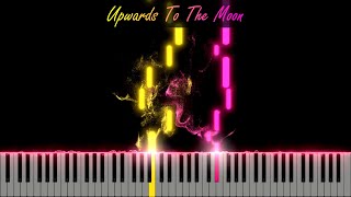 Upwards To The Moon  Sa Dingding 左手指月  Piano tutorial [upl. by Aihsenek941]