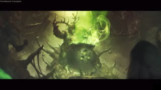 Kugath Plaguefather Opening Cinematic Warhammer 3 [upl. by Nosae]