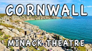 Minack Theatre  Must Visit Place in Cornwall  The Most Beautiful Sea in the UK [upl. by Kalbli]