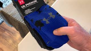 🧦 Discover the Ultimate Comfort Under Armour Mens Phenom Graphic Crew Socks Review 🏃‍♂️ [upl. by Dolli]