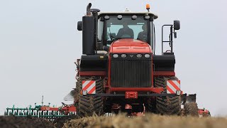 Versatile 550DT with Kverneland 12 furrow plough coming close  Take III [upl. by Llenyr]