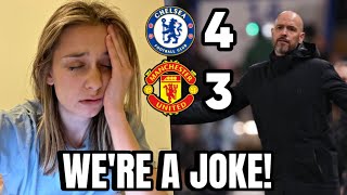 Palmer Scores In 9010 amp 9011 to BEAT US Chelsea 43 Man Utd Reaction [upl. by Ogait]