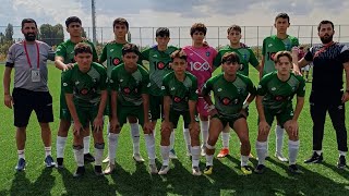 U16 A LİGİ KARŞILAŞMASI YAŞAMKENT İLKER SPOR  ERYAMANSPOR [upl. by Tracee]