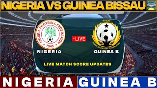 Nigeria Vs GuineaBissau Live Match Today  NIG Vs GUI Live Football Match 2023 Live [upl. by Yelnik]