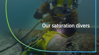 How Our Saturation Divers Help Us Face Offshore Challenges  Our People [upl. by Anwad]