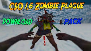 Cs 16 Zombie Plague  CSO Mod Download Pack real zombeafk [upl. by Yvi]