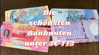 Die schönsten Banknoten unter 5 Euro Teil 15 [upl. by Ymac275]