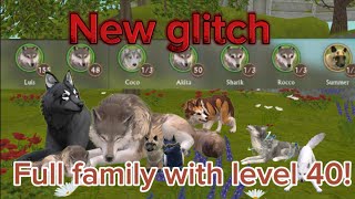 Wildcraft New Family Glitch  Only need level 40 [upl. by Ehrsam]