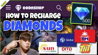 PINAKABAGO PAANO MAG RECHARGE NG DIAMONDS SA ML GAMIT ANG LOAD TUTORIAL [upl. by Tristas]