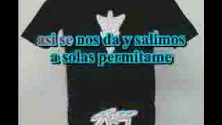 permitamewisin y yandel y tony dize karaoke [upl. by Dragde]