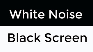 Sleep Instantly with White Noise Black Screen  24 Hrs White Noise Sleep Sounds  Perfect Sleep Aid [upl. by Atilamrac]