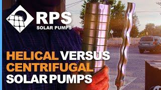 Helical Versus Centrifugal Solar Pumps [upl. by Avah]