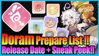 Doram Prepare List  Release Date Predicted Ragnarok Origin Global [upl. by Aerdnat818]