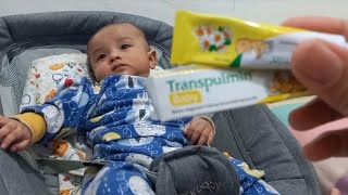 MENGATASI FLU DAN BATUK BERDAHAK PADA BAYI  REVIEW TRANSPULMIN BALSAM BAYI [upl. by Jase]