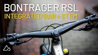 The Bontrager RSL Integrated MTB Cockpit Has a FlyingCar Look Review [upl. by Arema]