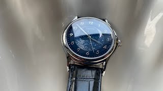 The Coolest Moonphase Dial on an Affordable Watch Lobinni Engravers Watch Review [upl. by Alyose208]