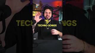 TOP 5 Techno songs of the month [upl. by Arrio]