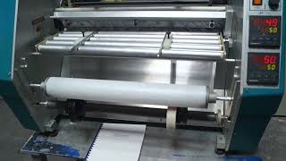 Thiokol Dynachem Model 300 Dry Film Photoresist Laminator 24quot Wide testing [upl. by Gies]