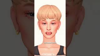 ranking random sims 4 hair gaming sims simsshorts thesims ts4 [upl. by Eecyal]