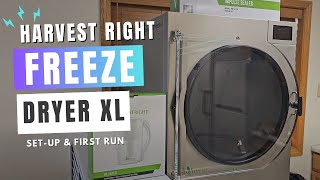 Harvest Right Freeze Dryer Review XL SetUp amp First Run [upl. by Elazaro]