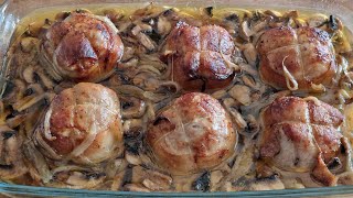 Recette  Paupiettes Champignons [upl. by Hussar]