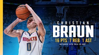 Christian Braun Full Game Highlights vs Thunder 📺  102424 [upl. by Lishe]