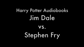 Harry Potter and The Chamber of Secrets  What is the best audiobook Stephen Fry vs Jim Dale [upl. by Nylaj]