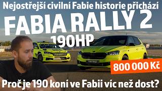 Škoda Fabia Rally 2  konečně ostrá civilní verze po spoustě let  má to ale háček [upl. by Ricoriki]