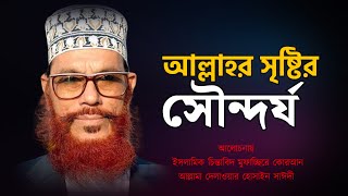 আল্লাহর সৃষ্টির নিদর্শন  দিলাওয়ার হুসাইন সাঈদী  Dilawar Hossain sayeedi  Saidi Waz [upl. by Bunting]