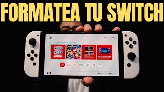 ¿Piensas VENDER tu NINTENDO SWITCH ¡FORMATEALA PRIMERO [upl. by Dirk]