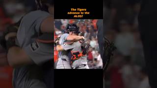 The Detroit Tigers advance to the ALDS mlb detroittigers houstonastros [upl. by Khichabia]