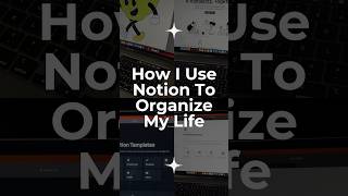 How I use Notion to organise my life as a brand designer and ecommerce owner 👩🏻‍💻 notion design [upl. by Lihkin]