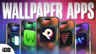 Free Aesthetic Wallpaper Apps for iPhone in 2024 📱 🎴 [upl. by Lazor]