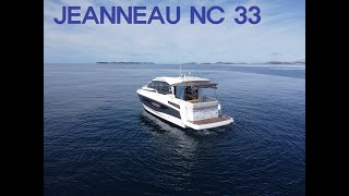 JEANNEAU NC 33 ON SALE  OUTSIDE amp INSIDE TOUR [upl. by Nnaitsirk660]