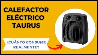 ✅ EL mejor Calefactor eléctrico de BAJO CONSUMO Y Barato [upl. by Anehc]