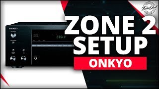 How to Add Zone 2 and Keep Atmos  Onkyo TXNR676 Zone 2 Dolby Atmos Setup [upl. by Ariamoy]