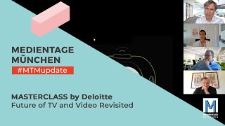 MEDIENTAGE Update Future of TV and Video Revisited  Masterclass by Deloitte [upl. by Ahsik229]