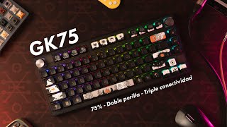 GK75 Un ⌨️ 75 BUENO y BONITO [upl. by Norahs]