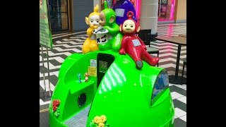 IGGLE PIGGLE And UPSY DAISY Ride Rare TELETUBBIES Dome [upl. by Cogan]