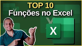 Top 10 formulas no Excel  Funções mais usadas no Excel 🔥 [upl. by Sallyann]