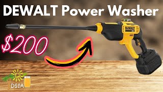 Dewalt Cordless Pressure Washer Review  Perfect for Fathers Day Model DCPW550P1 [upl. by Citron]