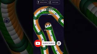 Wormio Game  Best IO Game 2023 1 Samash Hit Worm  indiansnake wormszone wormio slithersnake [upl. by Maril]